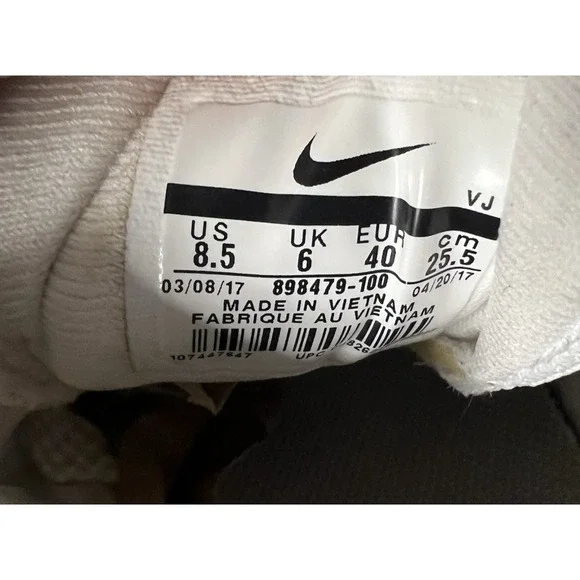 Nike Flex TR 7 Womens Running Shoes Mesh 898479-100 8.5 white sneakers - Picture 10 of 12